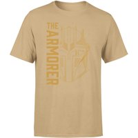 Star Wars The Mandalorian The Armorer Men's T-Shirt - Tan - S von Original Hero