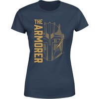 Star Wars The Mandalorian The Armorer Women's T-Shirt - Navy - XS von Original Hero