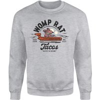 Star Wars Womp Rat Tacos Sweatshirt - Grey - M von Original Hero