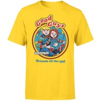 Steven Rhodes Good Guys Men's T-Shirt - Yellow - L - Gelb von Original Hero