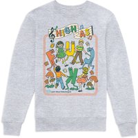 Steven Rhodes High AF Sweatshirt - Grey - S Steven Rhodes High AF Sweatshirt - Grey - S von Original Hero
