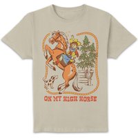 Steven Rhodes On My High Horse Unisex T-Shirt - Cream - M von Original Hero