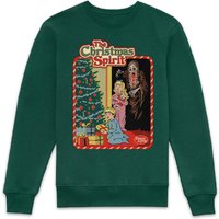 Steven Rhodes The Christmas Spirit Sweatshirt - Green - XL - Grün von Original Hero
