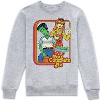 Steven Rhodes You Complete Me Sweatshirt - Grey - XS - Grau von Original Hero