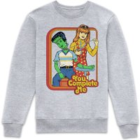 Steven Rhodes You Complete Me Sweatshirt - Grey - XXL - Grau Steven Rhodes You Complete Me Sweatshirt - Grey - XXL - Grau von Original Hero