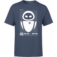 Wall-E Eve Schematic Men's T-Shirt - Navy - L von Original Hero