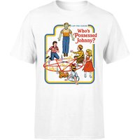 Who's Possessed Johnny Men's T-Shirt - White - 4XL - Weiß von Original Hero