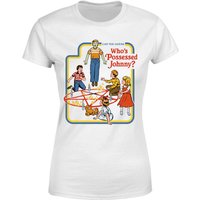 Who's Possessed Johnny Women's T-Shirt - White - XS - Weiß von Original Hero