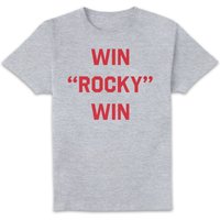 Win Rocky Win Unisex T-Shirt - Grey - XXL von Original Hero