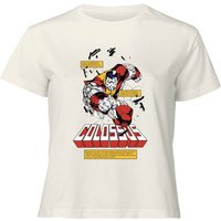 X-Men Colossus Bio Women's Cropped T-Shirt - Cream - M von Original Hero