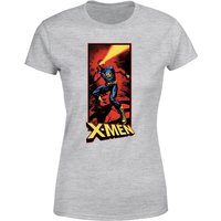 X-Men Cyclops Energy Beam Women's T-Shirt - Grey - M von Original Hero