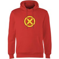 X-Men Emblem Hoodie - Red - L - Rot von Original Hero
