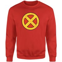 X-Men Emblem Sweatshirt - Red - L von Original Hero