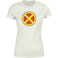 X-Men Emblem Women's T-Shirt - Cream - XL von Original Hero
