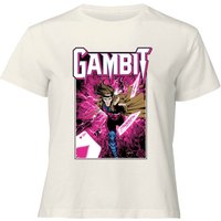 X-Men Gambit Women's Cropped T-Shirt - Cream - L von Original Hero
