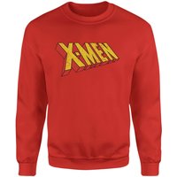 X-Men Retro Logo Sweatshirt - Red - S von Original Hero