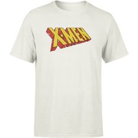 X-Men Retro Logo T-Shirt - Cream - S von Original Hero