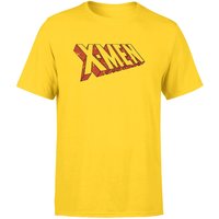 X-Men Retro Logo T-Shirt - Yellow - L von Original Hero