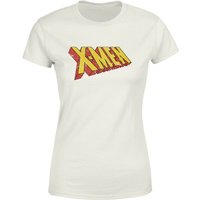 X-Men Retro Logo Women's T-Shirt - Cream - XL von Original Hero