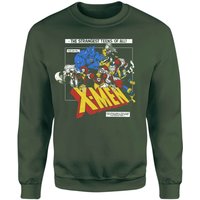 X-Men Retro Team Up Sweatshirt - Green - XL von Original Hero