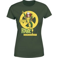 X-Men Rogue Bio Drk Women's T-Shirt - Green - S von Original Hero