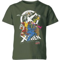 X-Men Super Team Kids' T-Shirt - Green - 5-6 Jahre von Original Hero