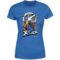 X-Men Super Team Women's T-Shirt - Blue - XL von Original Hero