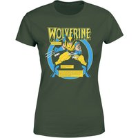 X-Men Wolverine Bio Women's T-Shirt - Green - XXL von Original Hero