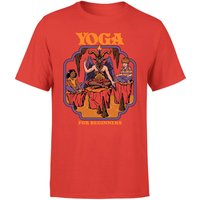Steven Rhodes Yoga For Beginners Unisex T-Shirt - Red - M - Rot von Steven Rhodes