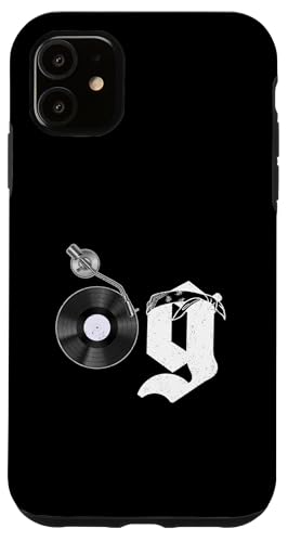 Old School OG Hip Hop Head Vinyl CDs Tapes 80er 90er Retro Hülle für iPhone 11 Old School OG Hip Hop Head Vinyl CDs Tapes 80er 90er Retro Hülle für iPhone 11 von Original New Old School Designs