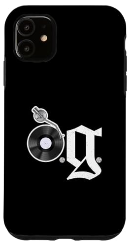 Old School OG Hip Hop Head Vinyl CDs Tapes 80er 90er Retro Hülle für iPhone 11 Old School OG Hip Hop Head Vinyl CDs Tapes 80er 90er Retro Hülle für iPhone 11 von Original New Old School Designs