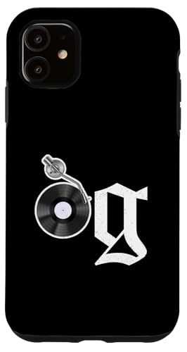 Old School OG Hip Hop Head Vinyl CDs Tapes 80er 90er Retro Hülle für iPhone 11 Old School OG Hip Hop Head Vinyl CDs Tapes 80er 90er Retro Hülle für iPhone 11 von Original New Old School Designs