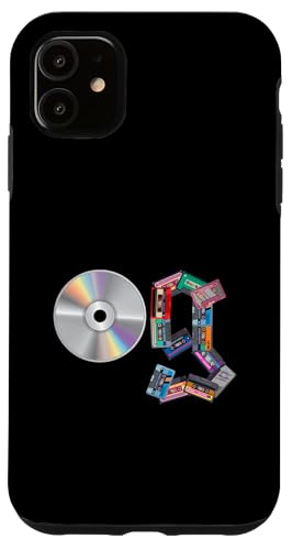 Old School OG Hip Hop Head Vinyl CDs Tapes 80er 90er Retro Hülle für iPhone 11 von Original New Old School Designs