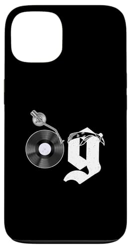 Old School OG Hip Hop Head Vinyl CDs Tapes 80er 90er Retro Hülle für iPhone 13 Old School OG Hip Hop Head Vinyl CDs Tapes 80er 90er Retro Hülle für iPhone 13 von Original New Old School Designs