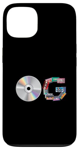 Old School OG Hip Hop Head Vinyl CDs Tapes 80er 90er Retro Hülle für iPhone 13 Old School OG Hip Hop Head Vinyl CDs Tapes 80er 90er Retro Hülle für iPhone 13 von Original New Old School Designs