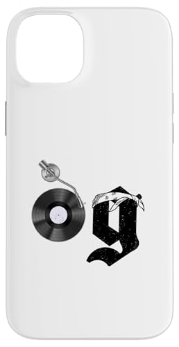 Old School OG Hip Hop Head Vinyl CDs Tapes 80er 90er Retro Hülle für iPhone 14 Plus Old School OG Hip Hop Head Vinyl CDs Tapes 80er 90er Retro Hülle für iPhone 14 Plus von Original New Old School Designs