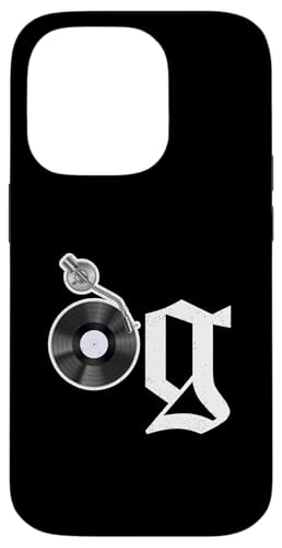 Old School OG Hip Hop Head Vinyl CDs Tapes 80er 90er Retro Hülle für iPhone 14 Pro Old School OG Hip Hop Head Vinyl CDs Tapes 80er 90er Retro Hülle für iPhone 14 Pro von Original New Old School Designs