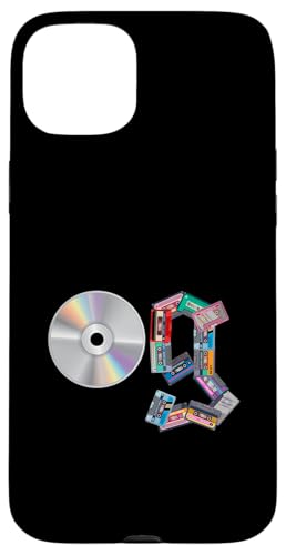 Old School OG Hip Hop Head Vinyl CDs Tapes 80er 90er Retro Hülle für iPhone 15 Plus Old School OG Hip Hop Head Vinyl CDs Tapes 80er 90er Retro Hülle für iPhone 15 Plus von Original New Old School Designs