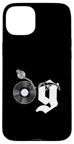 Old School OG Hip Hop Head Vinyl CDs Tapes 80er 90er Retro Hülle für iPhone 15 Plus Old School OG Hip Hop Head Vinyl CDs Tapes 80er 90er Retro Hülle für iPhone 15 Plus von Original New Old School Designs