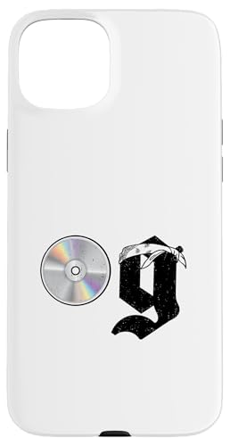 Old School OG Hip Hop Head Vinyl CDs Tapes 80er 90er Retro Hülle für iPhone 15 Plus Old School OG Hip Hop Head Vinyl CDs Tapes 80er 90er Retro Hülle für iPhone 15 Plus von Original New Old School Designs