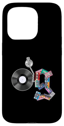 Old School OG Hip Hop Head Vinyl CDs Tapes 80er 90er Retro Hülle für iPhone 15 Pro Old School OG Hip Hop Head Vinyl CDs Tapes 80er 90er Retro Hülle für iPhone 15 Pro von Original New Old School Designs