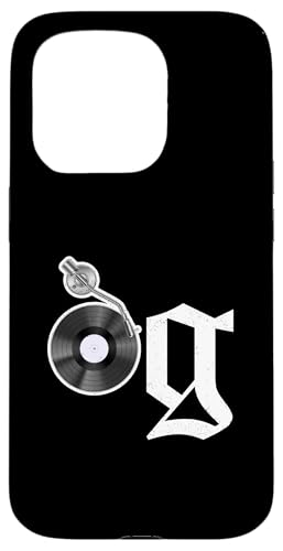 Old School OG Hip Hop Head Vinyl CDs Tapes 80er 90er Retro Hülle für iPhone 15 Pro Old School OG Hip Hop Head Vinyl CDs Tapes 80er 90er Retro Hülle für iPhone 15 Pro von Original New Old School Designs