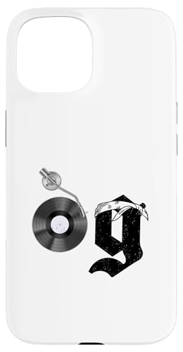 Old School OG Hip Hop Head Vinyl CDs Tapes 80er 90er Retro Hülle für iPhone 15 Old School OG Hip Hop Head Vinyl CDs Tapes 80er 90er Retro Hülle für iPhone 15 von Original New Old School Designs