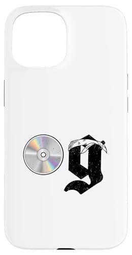 Old School OG Hip Hop Head Vinyl CDs Tapes 80er 90er Retro Hülle für iPhone 15 Old School OG Hip Hop Head Vinyl CDs Tapes 80er 90er Retro Hülle für iPhone 15 von Original New Old School Designs