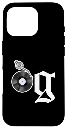 Old School OG Hip Hop Head Vinyl CDs Tapes 80er 90er Retro Hülle für iPhone 16 Pro Old School OG Hip Hop Head Vinyl CDs Tapes 80er 90er Retro Hülle für iPhone 16 Pro von Original New Old School Designs