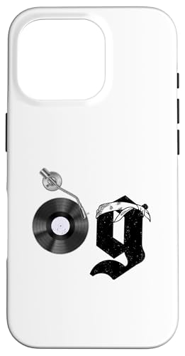 Old School OG Hip Hop Head Vinyl CDs Tapes 80er 90er Retro Hülle für iPhone 16 Pro Old School OG Hip Hop Head Vinyl CDs Tapes 80er 90er Retro Hülle für iPhone 16 Pro von Original New Old School Designs
