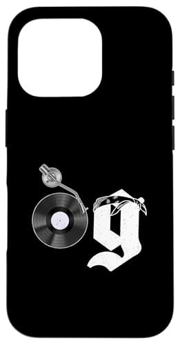 Old School OG Hip Hop Head Vinyl CDs Tapes 80er 90er Retro Hülle für iPhone 16 Pro Old School OG Hip Hop Head Vinyl CDs Tapes 80er 90er Retro Hülle für iPhone 16 Pro von Original New Old School Designs