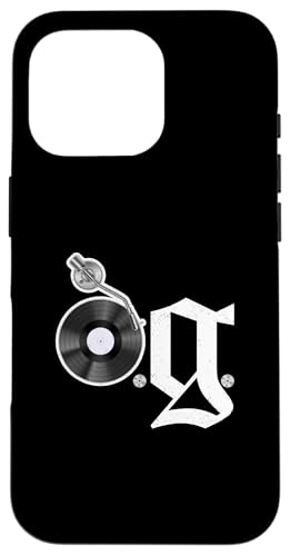 Old School OG Hip Hop Head Vinyl CDs Tapes 80er 90er Retro Hülle für iPhone 16 Pro Old School OG Hip Hop Head Vinyl CDs Tapes 80er 90er Retro Hülle für iPhone 16 Pro von Original New Old School Designs