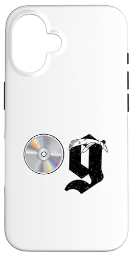 Old School OG Hip Hop Head Vinyl CDs Tapes 80er 90er Retro Hülle für iPhone 16 Old School OG Hip Hop Head Vinyl CDs Tapes 80er 90er Retro Hülle für iPhone 16 von Original New Old School Designs