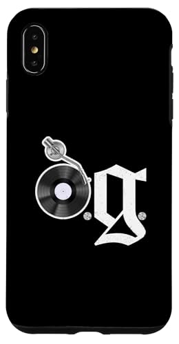 Old School OG Hip Hop Head Vinyl CDs Tapes 80er 90er Retro Hülle für iPhone XS Max Old School OG Hip Hop Head Vinyl CDs Tapes 80er 90er Retro Hülle für iPhone XS Max von Original New Old School Designs